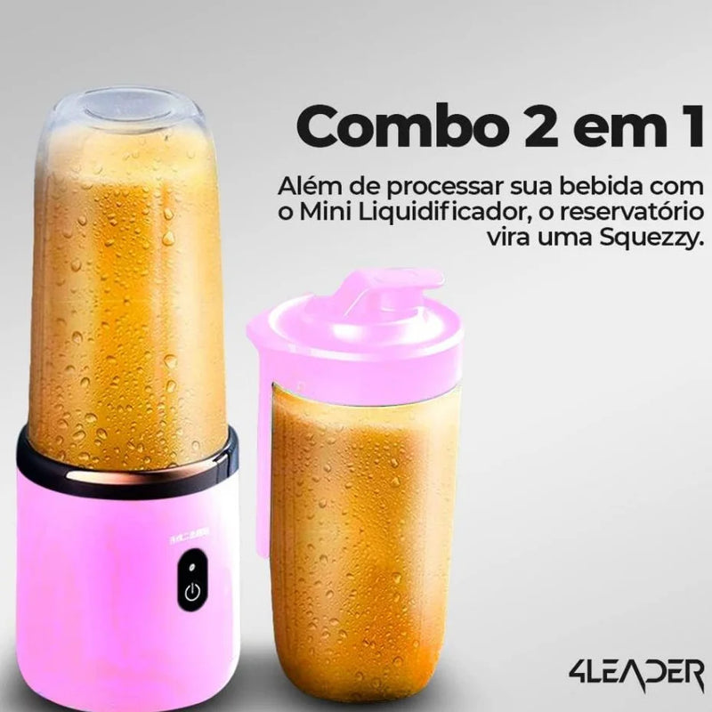 Mini Liquidificador Portátil 6 Lâminas