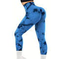 Legging tie-dye sem costura